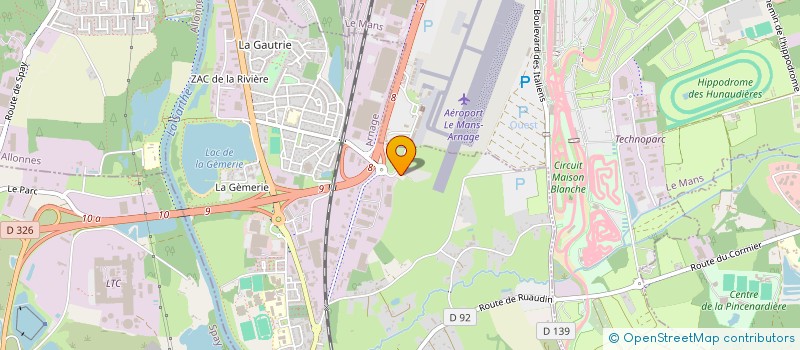 localisation de l'entreprise MONSIEUR ANGELINO SCHMITT  ARNAGE