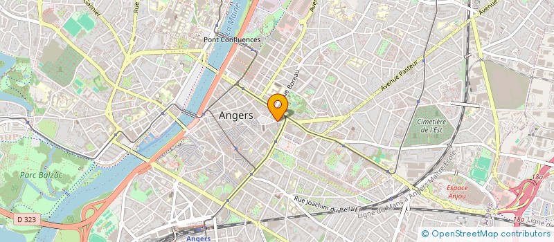localisation de l'entreprise MONSIEUR ANGELLO DELAPORTE à ANGERS