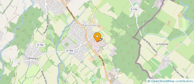 localisation de l'entreprise MONSIEUR ANGELO ANDRADE PAIVA  ORNEX