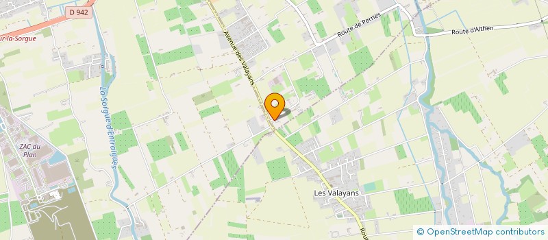 localisation de l'entreprise MONSIEUR ANGELO ANDRE  ALTHEN-DES-PALUDS