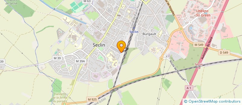 localisation de l'entreprise MONSIEUR ANGELO ATANASIO  SECLIN