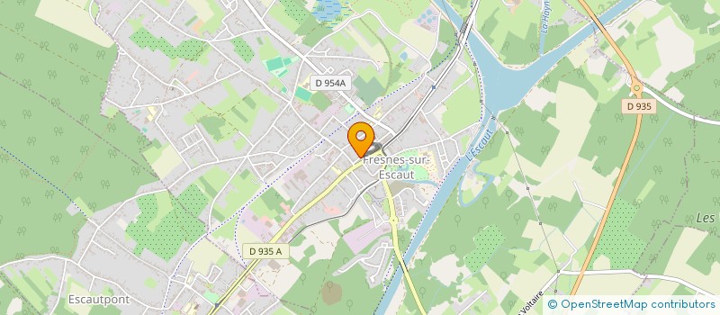 localisation de l'entreprise MONSIEUR ANGELO BONIFACIO  FRESNES-SUR-ESCAUT