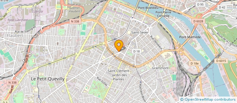 localisation de l'entreprise MONSIEUR ANGELO BRESSAN  ROUEN