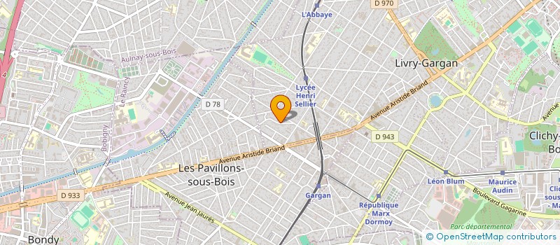 localisation de l'entreprise MONSIEUR ANGELO BRION à MONTREUIL