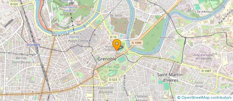 localisation de l'entreprise MONSIEUR ANGELO CARVALHO à GRENOBLE