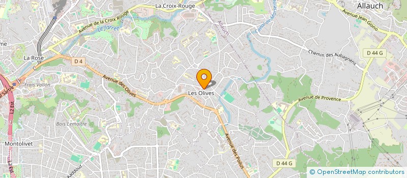 localisation de l'entreprise MONSIEUR ANGELO CICALA à MARSEILLE