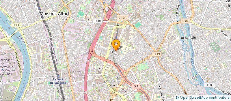 localisation de l'entreprise MONSIEUR ANGELO CLOLUS  CRETEIL