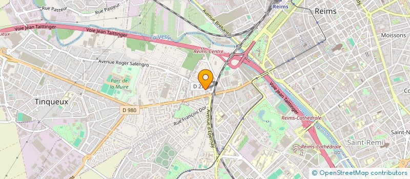 localisation de l'entreprise MONSIEUR ANGELO CORINGRATO  REIMS