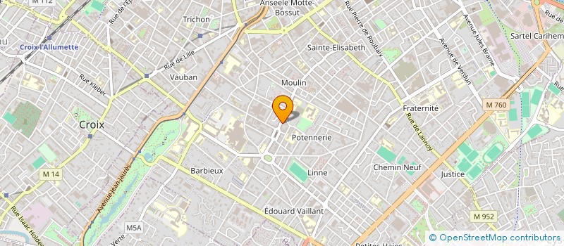 localisation de l'entreprise MONSIEUR ANGELO DAGNIAUX  ROUBAIX