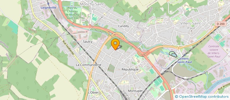 localisation de l'entreprise MONSIEUR ANGELO DECENDRE  NOGENT-SUR-OISE