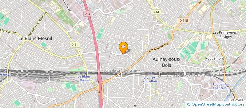 localisation de l'entreprise MONSIEUR ANGELO DI CARLO à AULNAY-SOUS-BOIS