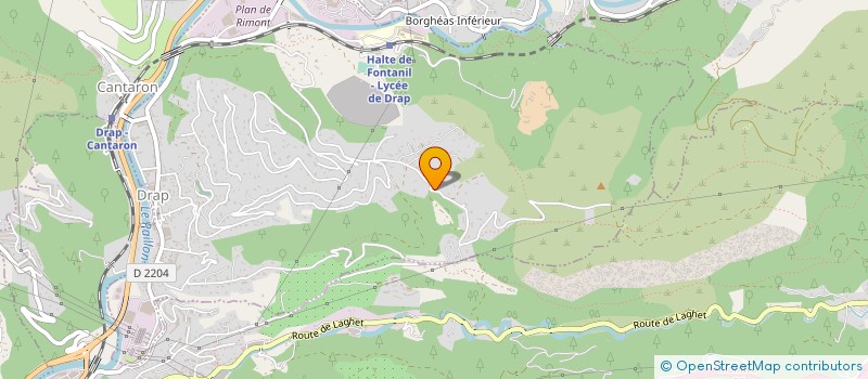 localisation de l'entreprise MONSIEUR ANGELO DI NAPOLI  DRAP