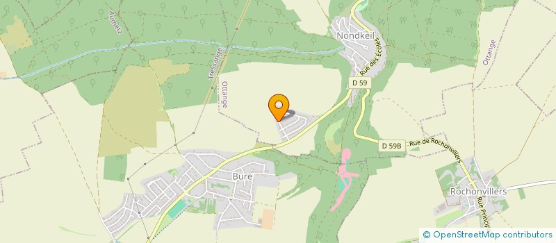 localisation de l'entreprise MONSIEUR ANGELO DRAGONE  OTTANGE