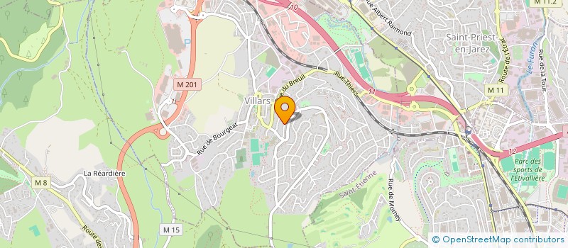 localisation de l'entreprise MONSIEUR ANGELO DUCA  VILLARS