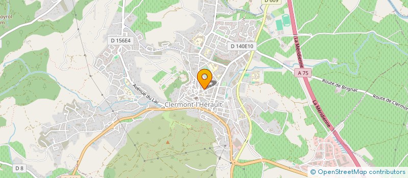 localisation de l'entreprise MONSIEUR ANGELO DUGAST  CLERMONT-L'HERAULT