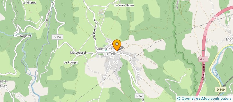 localisation de l'entreprise MONSIEUR ANGELO FASANO  SAINT-GERMAIN-DU-TEIL