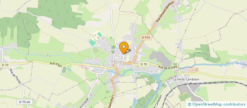 localisation de l'entreprise MONSIEUR ANGELO FERNANDEZ  PERNES