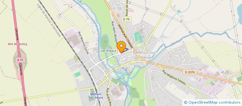 localisation de l'entreprise MONSIEUR ANGELO GARGOWITZ  MEHUN-SUR-YEVRE