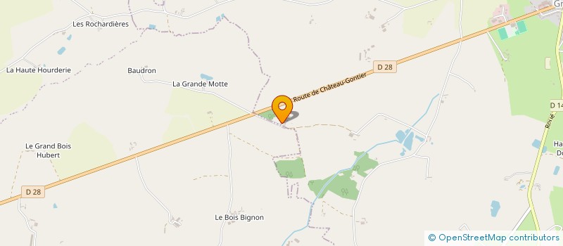 localisation de l'entreprise MONSIEUR ANGELO GASNIER  GREZ-EN-BOUERE