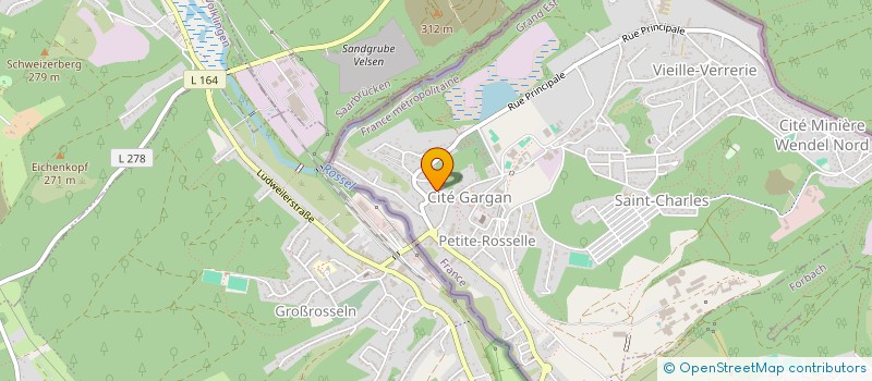 localisation de l'entreprise MONSIEUR ANGELO GIANNONE  PETITE-ROSSELLE