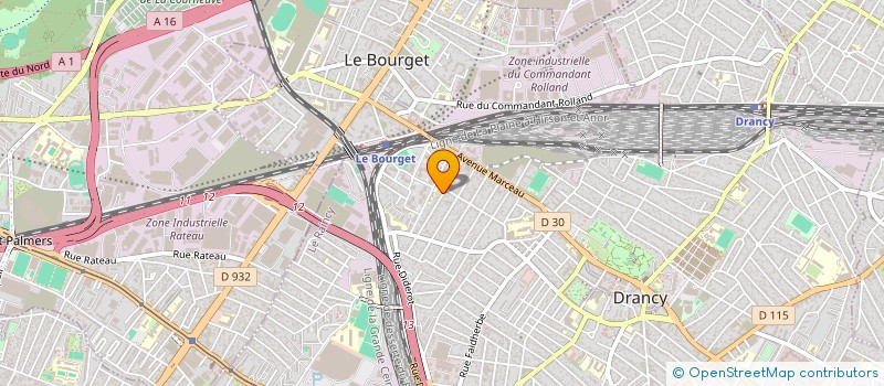 localisation de l'entreprise MONSIEUR ANGELO GONCALVES MARQUES à DRANCY