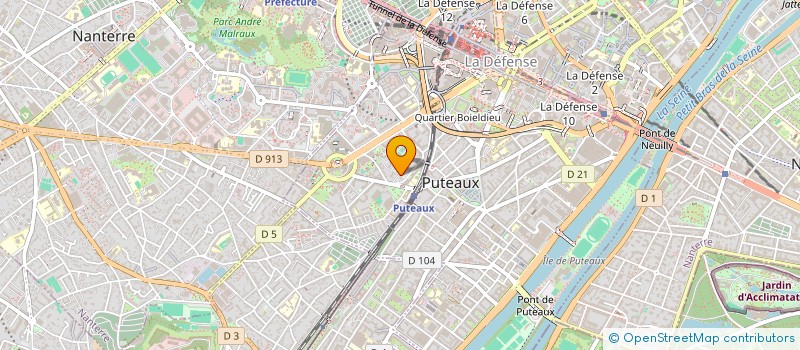 localisation de l'entreprise MONSIEUR ANGELO GONCALVES PEREIRA  PUTEAUX