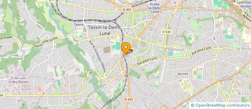 localisation de l'entreprise MONSIEUR ANGELO GREGORIO  TASSIN-LA-DEMI-LUNE