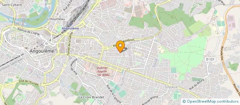 localisation de l'entreprise MONSIEUR ANGELO HORTICA à ANGOULEME