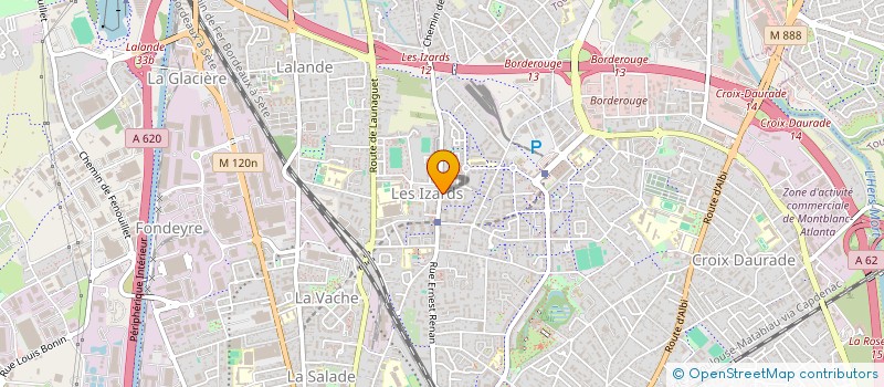 localisation de l'entreprise MONSIEUR ANGELO LAGRENEE  TOULOUSE