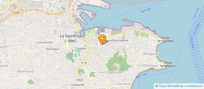 localisation de l'entreprise MONSIEUR ANGELO LAI  LA SEYNE-SUR-MER