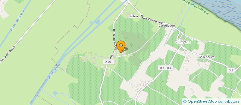 localisation de l'entreprise MONSIEUR ANGELO LEFRANCAIS  VALEYRAC