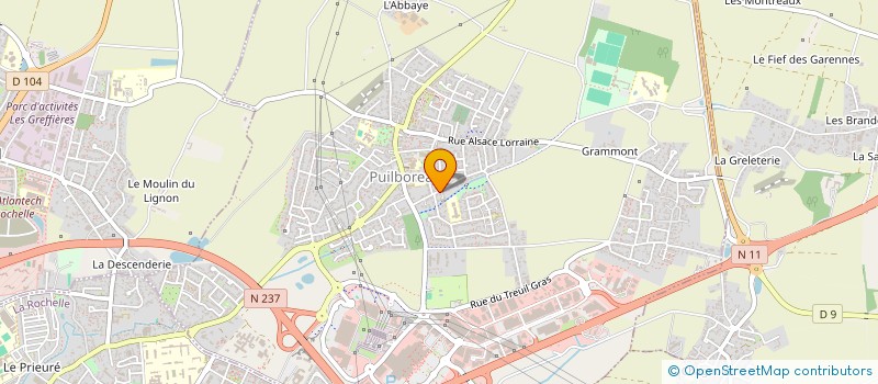 localisation de l'entreprise MONSIEUR ANGELO LIMA  PUILBOREAU