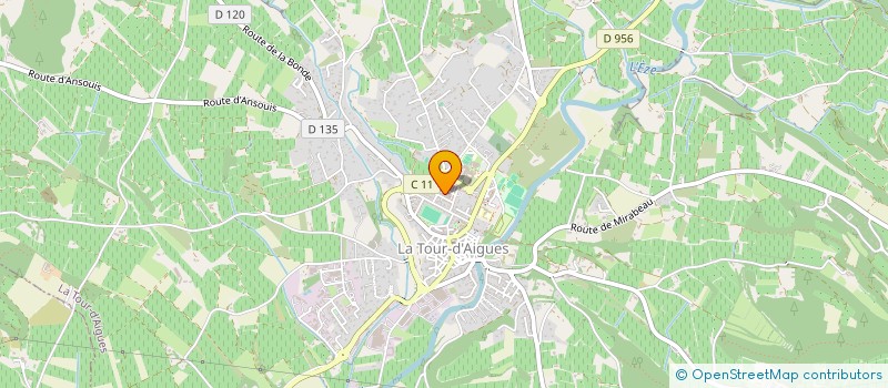 localisation de l'entreprise MONSIEUR ANGELO LINA  LA TOUR-D'AIGUES