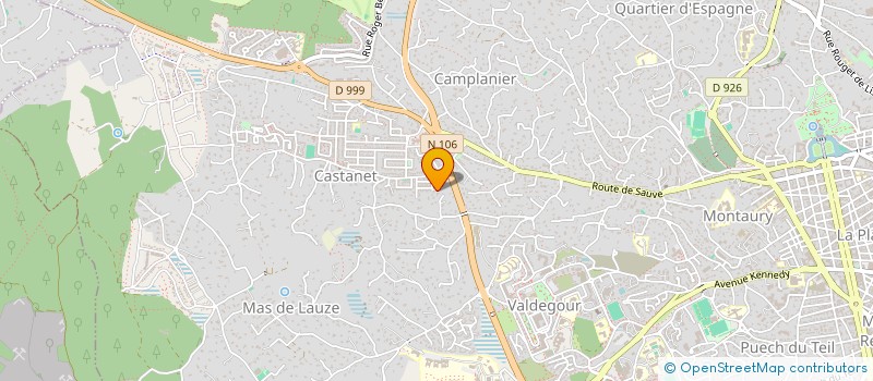 localisation de l'entreprise MONSIEUR ANGELO LO GATTO  NIMES