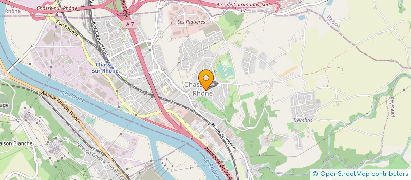 localisation de l'entreprise MONSIEUR ANGELO LUCIDI à CHASSE-SUR-RHONE