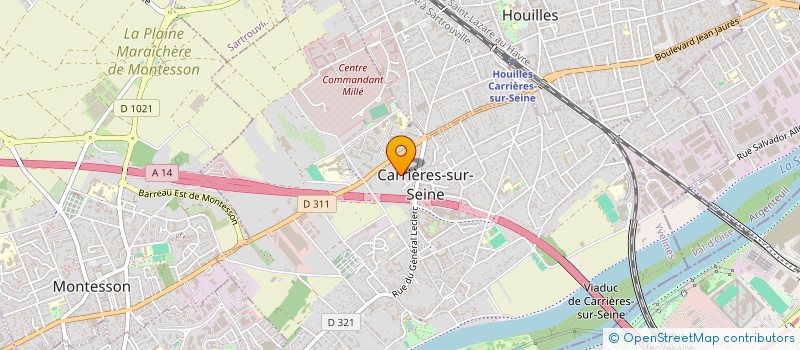 localisation de l'entreprise MONSIEUR ANGELO MADEIRA à CARRIERES-SUR-SEINE