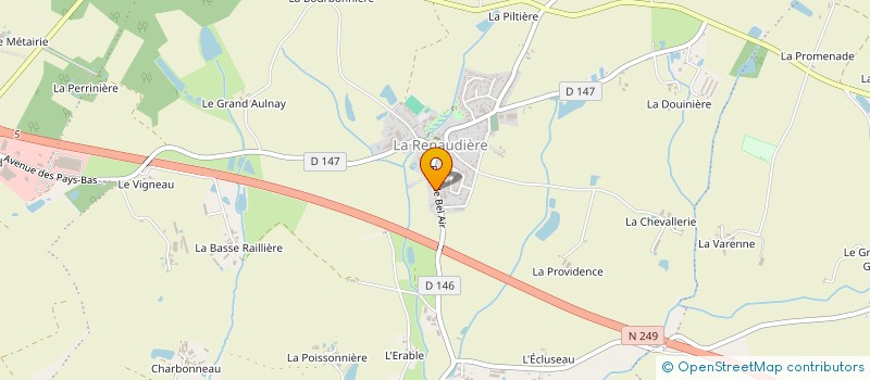 localisation de l'entreprise MONSIEUR ANGELO MARRE à SEVREMOINE