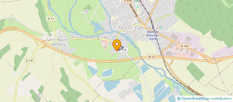 localisation de l'entreprise MONSIEUR ANGELO MARTINEZ RUIZ  PACY-SUR-EURE