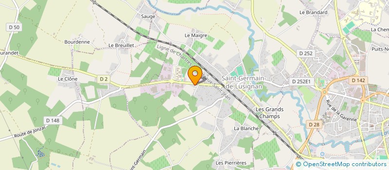 localisation de l'entreprise MONSIEUR ANGELO MAXIMOFF  SAINT-GERMAIN-DE-LUSIGNAN