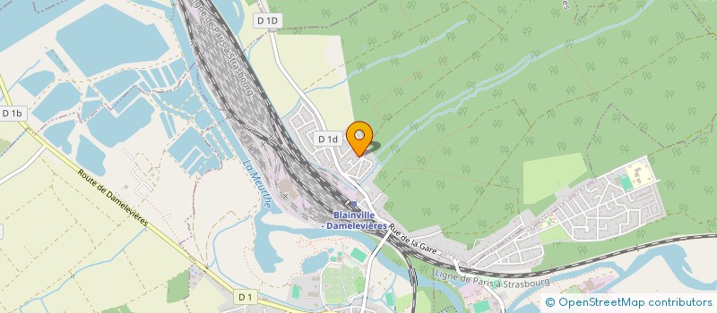 localisation de l'entreprise MONSIEUR ANGELO MONACELLI  DAMELEVIERES