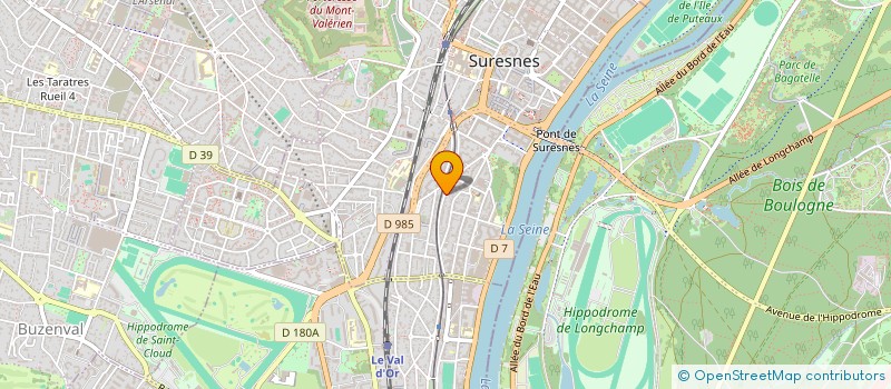 localisation de l'entreprise MONSIEUR ANGELO MORAIS  SURESNES