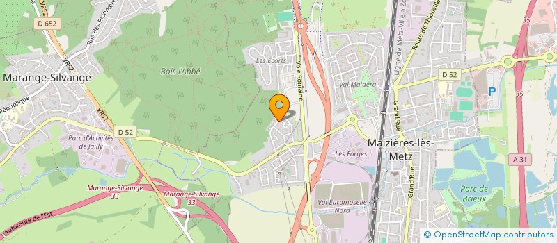 localisation de l'entreprise MONSIEUR ANGELO PAPALLO  MAIZIERES-LES-METZ