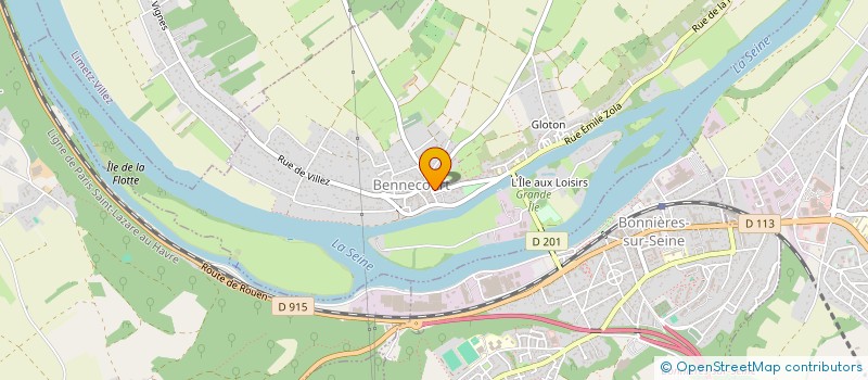 localisation de l'entreprise MONSIEUR ANGELO PECSI  BENNECOURT