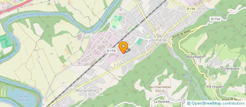 localisation de l'entreprise MONSIEUR ANGELO PELLINI à DOMENE