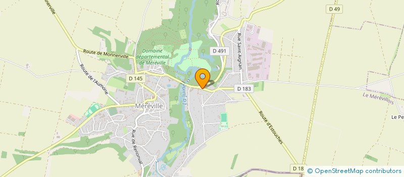 localisation de l'entreprise MONSIEUR ANGELO PESTANA LUIS  LE MEREVILLOIS