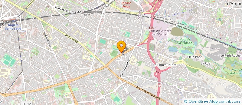 localisation de l'entreprise MONSIEUR ANGELO PINTO CARDOSO à ANGERS
