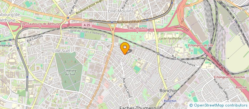 localisation de l'entreprise MONSIEUR ANGELO RANDAZZO à LILLE