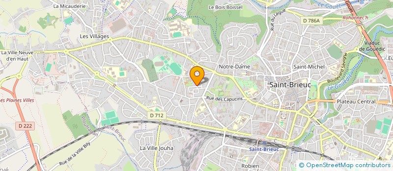 localisation de l'entreprise MONSIEUR ANGELO RIBES RODRIGUES à SAINT-BRIEUC