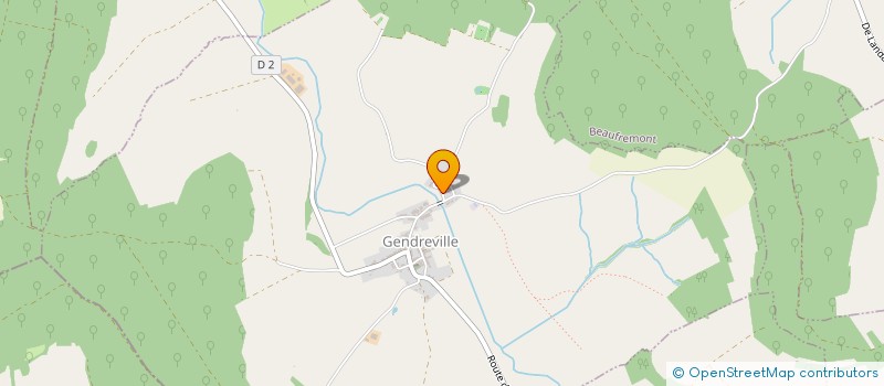 localisation de l'entreprise MONSIEUR ANGELO RODRIGUES LOUREIRO  GENDREVILLE