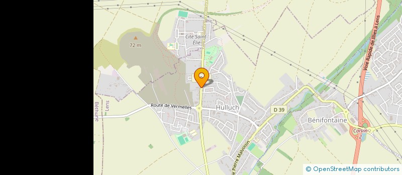 localisation de l'entreprise MONSIEUR ANGELO SCHOCKAERT  HULLUCH